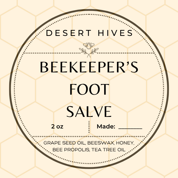 Beekeepers Foot Salve (2oz)