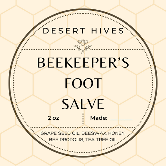 Beekeepers Foot Salve (2oz)