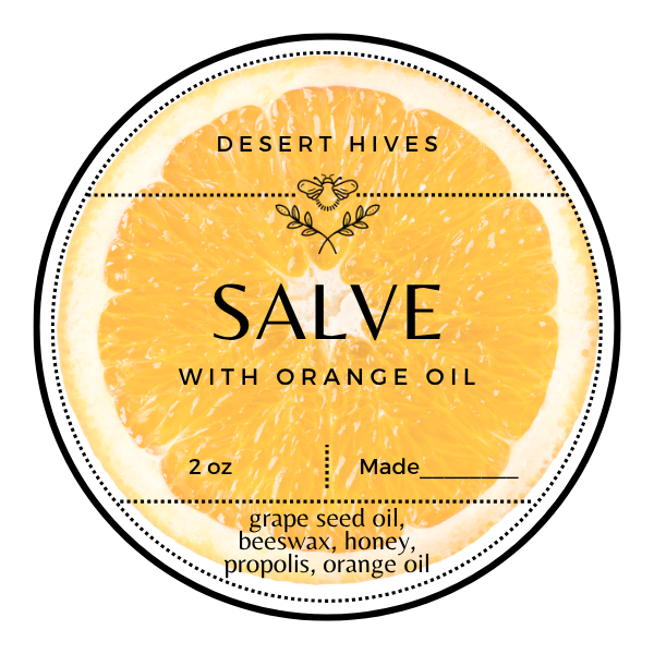 Orange Salve (2oz)